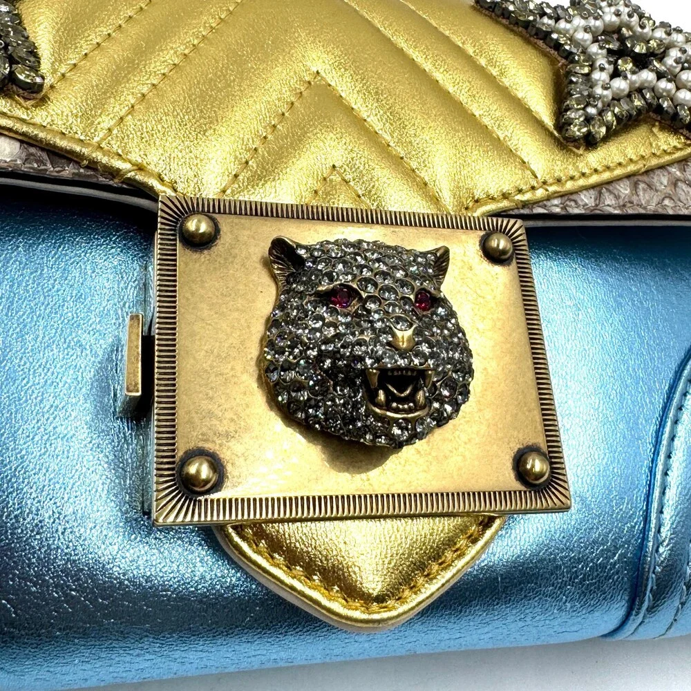 Gucci Broadway Star Chain Shoulder Bag #236173G12B - Picture 15 of 15